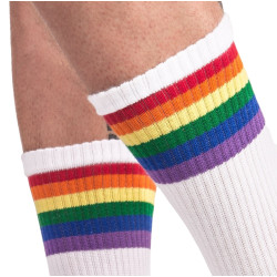 Barcode Berlin Chaussettes Gym Socks Rainbow